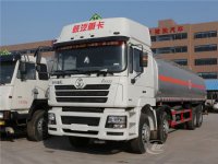 陜汽德龍前四后八34立方運油車